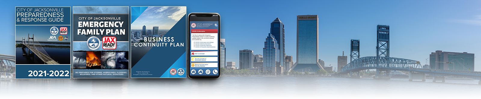 Cover of Preparedness Guide, Business Continuity Template, Family Plan, App