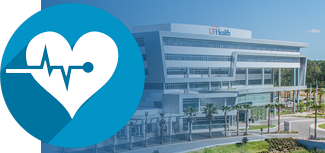 Healthcare Facility with Icon of Heart